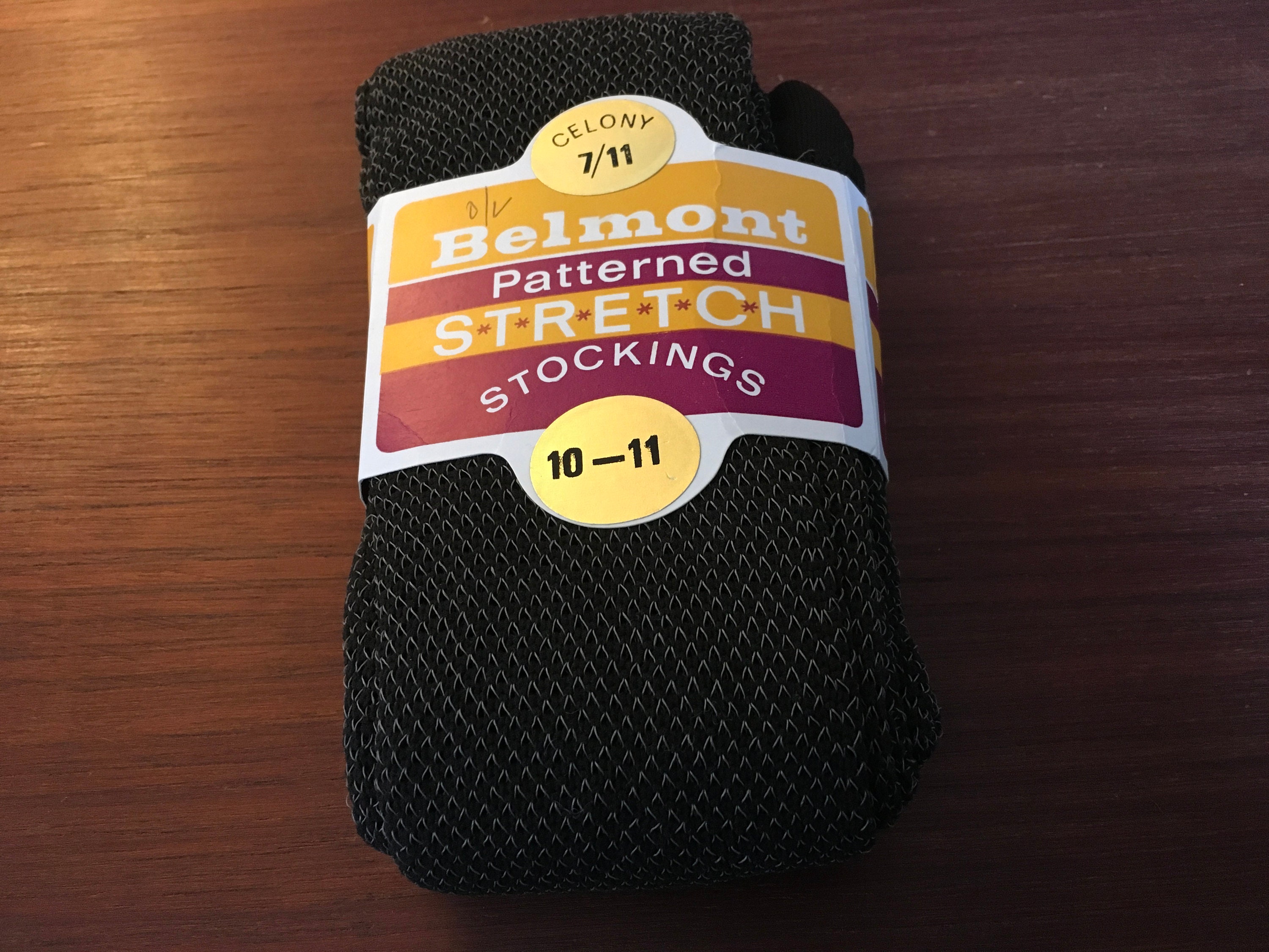 Image of Belmont Seam Free Patterned Stockings Hosiery / Reenactment Sissy Burlesque