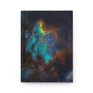 Cosmic Hardcover Journal - Starry Sky Notebook for Writers, Astronomers, Dreamers, Gift for Students, Space Lovers, Nebula Journal