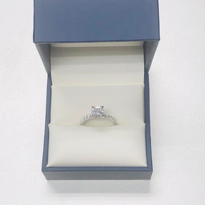 Ladies Platinum Diamond Engagement Ring 0.33 Ctw G-VS2 - Etsy