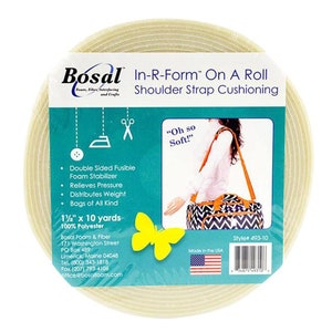 Shoulder Strap Cushioning Bosal in R Form 1 or 1.5 x 10 Yards Double Sided Stabilizer image 2