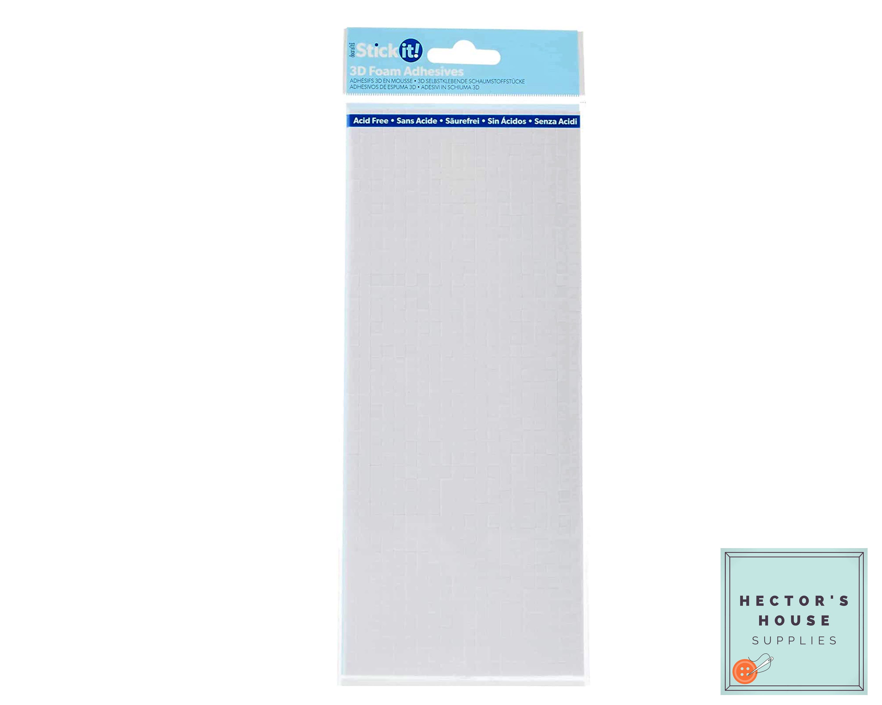 Dot & Dab Adhesive Dots 5mm or 10mm pads, double sided adhesive