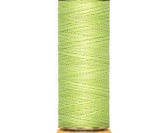 Lime Green Cotton Thread, Gutermann 100m Spool, 8975, Hand Sewing Threads, 100% Cotton, Pastel Green