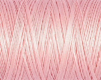 Baby Pink Cotton Thread, Gutermann Cotton Thread, 100m Reel, 2538, Sewing Machine Threads, 100% Cotton