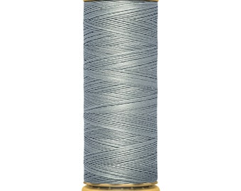 Steel Blue Thread, Gutermann Cotton Thread, 100m Reel, 6206, Sewing Machine Threads, 100% Cotton
