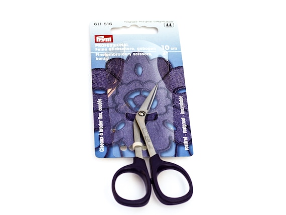 Prym 10 cm Professional Bent Embroidery Scissors