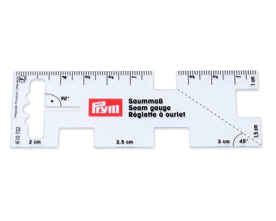 Seam gauge  Fabrics Hemmers