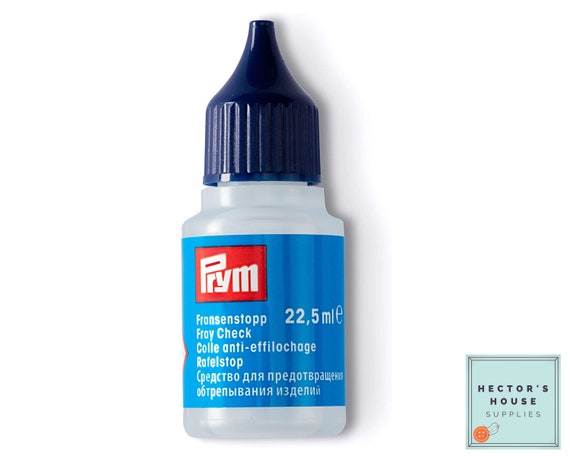 Prym Fray Check, Water Resistant Fabric Glue, Prevents Fringing - Fraying