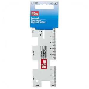 prym 610736 40*104mm seam gauge sewing