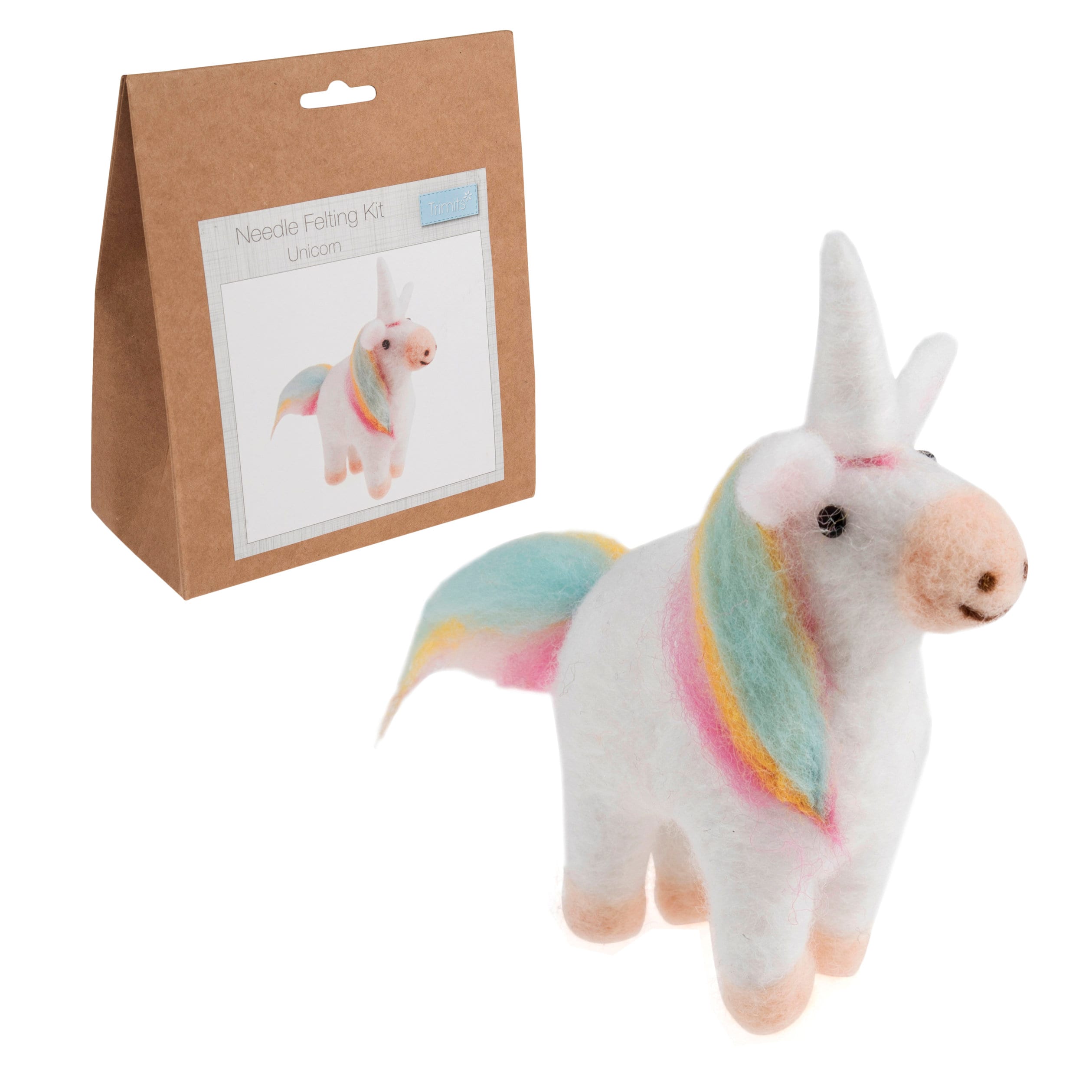 Trimits Needle Felting Kit: Unicorn Trimits Needle Felting Kit: Unicorn