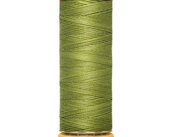 Moss Green Cotton Thread, Gutermann Cotton Thread, 100m Reel, 8944, Sewing Machine Threads, 100% Cotton