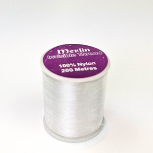 Invisible Thread 200m Hemline Clear H240 Smoke H241 