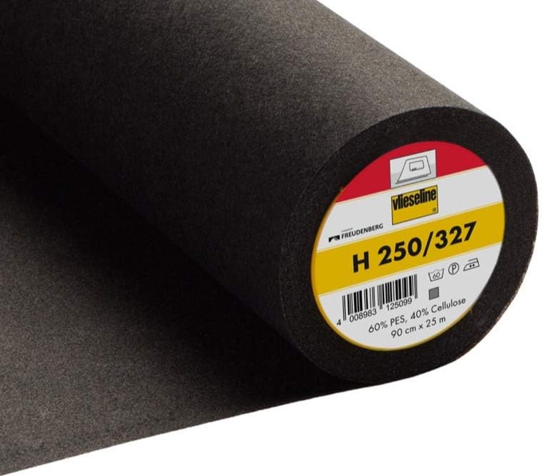 Vlieseline Black/grey Fusible Interfacing Grey H 250 327 Iron on Medium ...