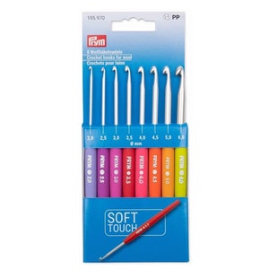 Susan Bates® Soft Ergonomic™ Crochet Hook Set, I- K