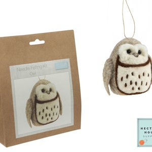 Trimits Mini Needle Felting Kit: Owl Trimits Mini Needle Felting Kit: Owl