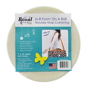 Shoulder Strap Cushioning Bosal in R Form 1 or 1.5 x 10 Yards Double Sided Stabilizer image 1