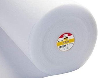 Vlieseline Mid Loft Fleece H640 - Fusible - Plancha - Bateo para acolchar