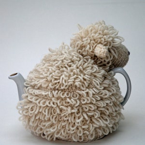 Sheep Tea Cosy Crochet PDF Pattern instant download image 3