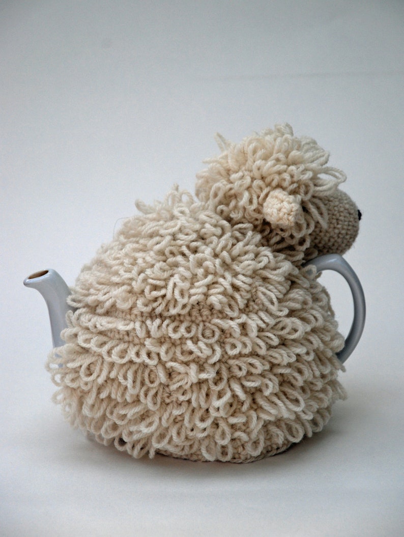 Sheep Tea Cosy Crochet PDF Pattern instant download image 3