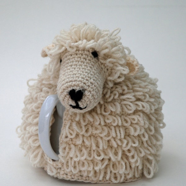 Sheep Tea Cosy Crochet PDF Pattern - instant download
