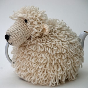 Sheep Tea Cosy Crochet PDF Pattern instant download image 2