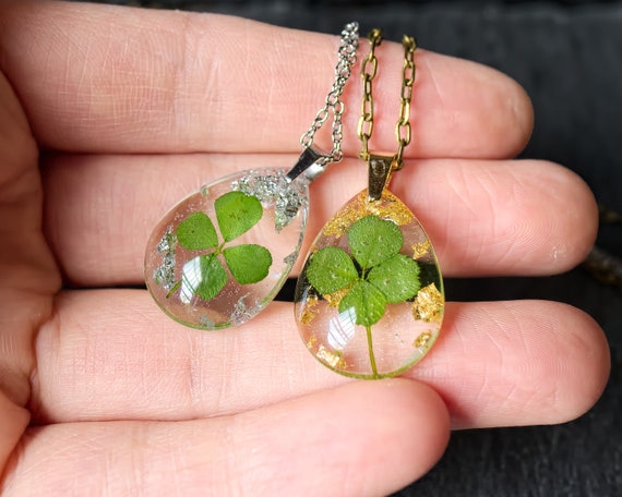 four leaf clover necklace