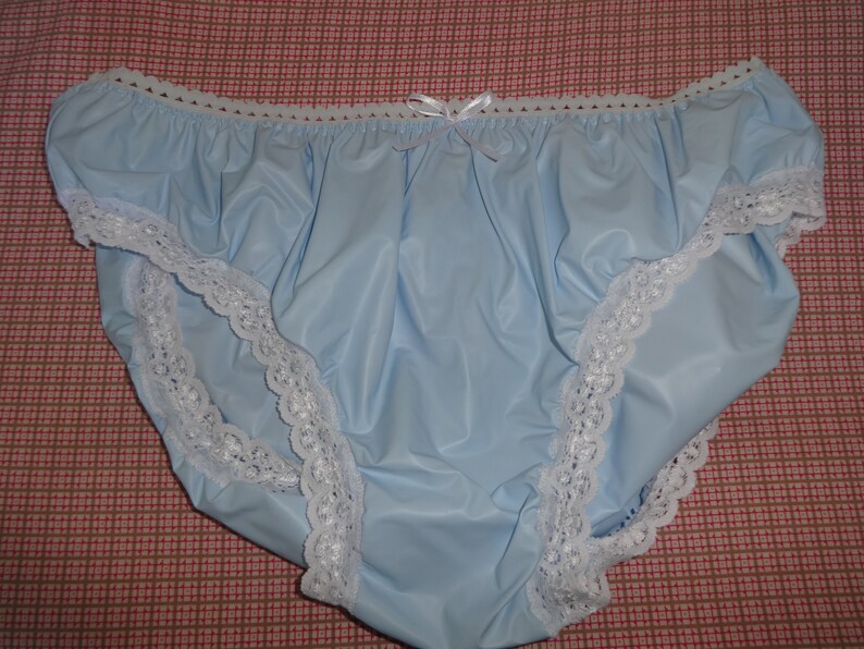 Sissy Adult Baby pastel blue pvc panties knickers waterproof Etsy
