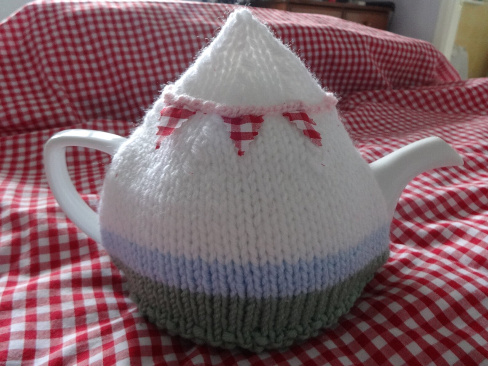 Caravan Tea Cosy Cozy Knitting Pattern Pdf, Camping Retro Vintage