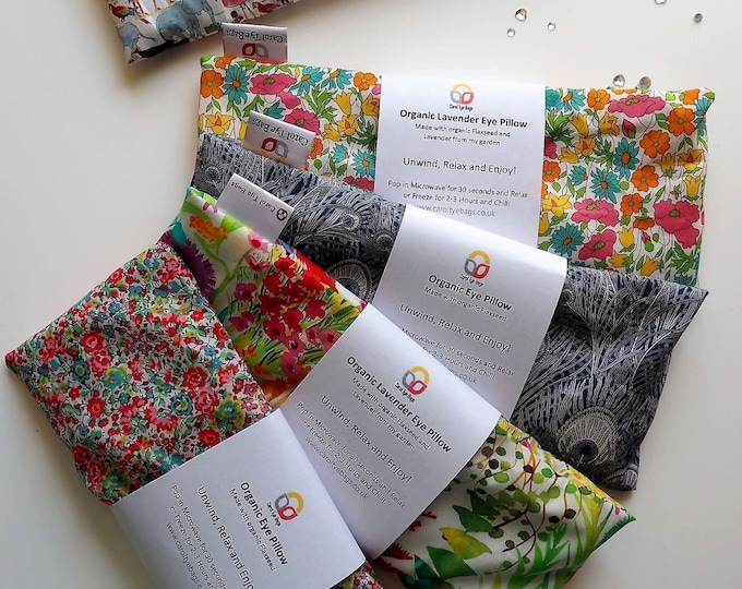 Yoga Lavender Eye Pillow Sleep Mask Relaxation Mask Etsy UK