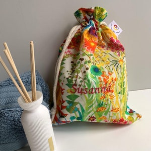 Liberty, Tresco, Light, Neceser, Bolsa de algodón, Neceser de maquillaje, Neceser para esponja, Bolsa de mano, Almohada para los ojos, Antifaz para dormir