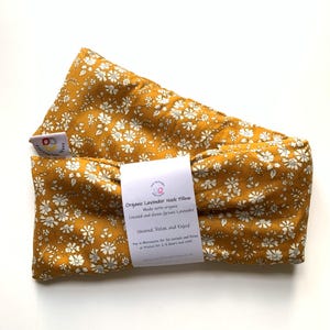 Liberty Print Nackkudde, Lavendel Linfröfylld, Aromaterapi