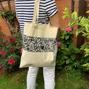 Liberty Mitsi, Grey, Wash Bag, Drawstring Bag, Cosmetic Bag, Sponge Bag, Eye Mask, Eye Pillow, Tote Bag