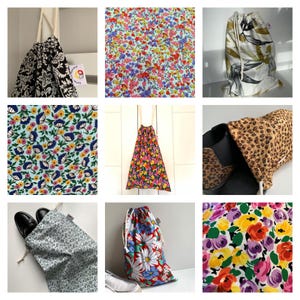 Sac à chaussures, sac à linge, sac en coton, sac à cordon, sac à chaussures du marié