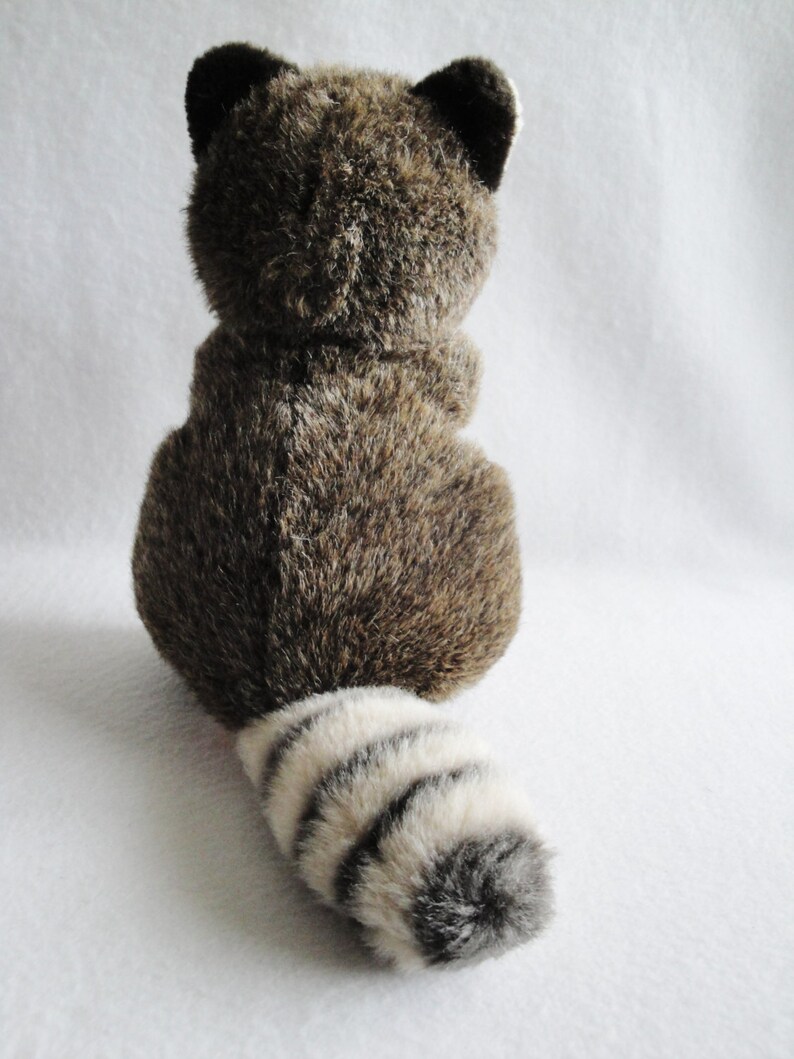 Vintage Dakin Ricky Raccoon Plush 1989 11 | Etsy