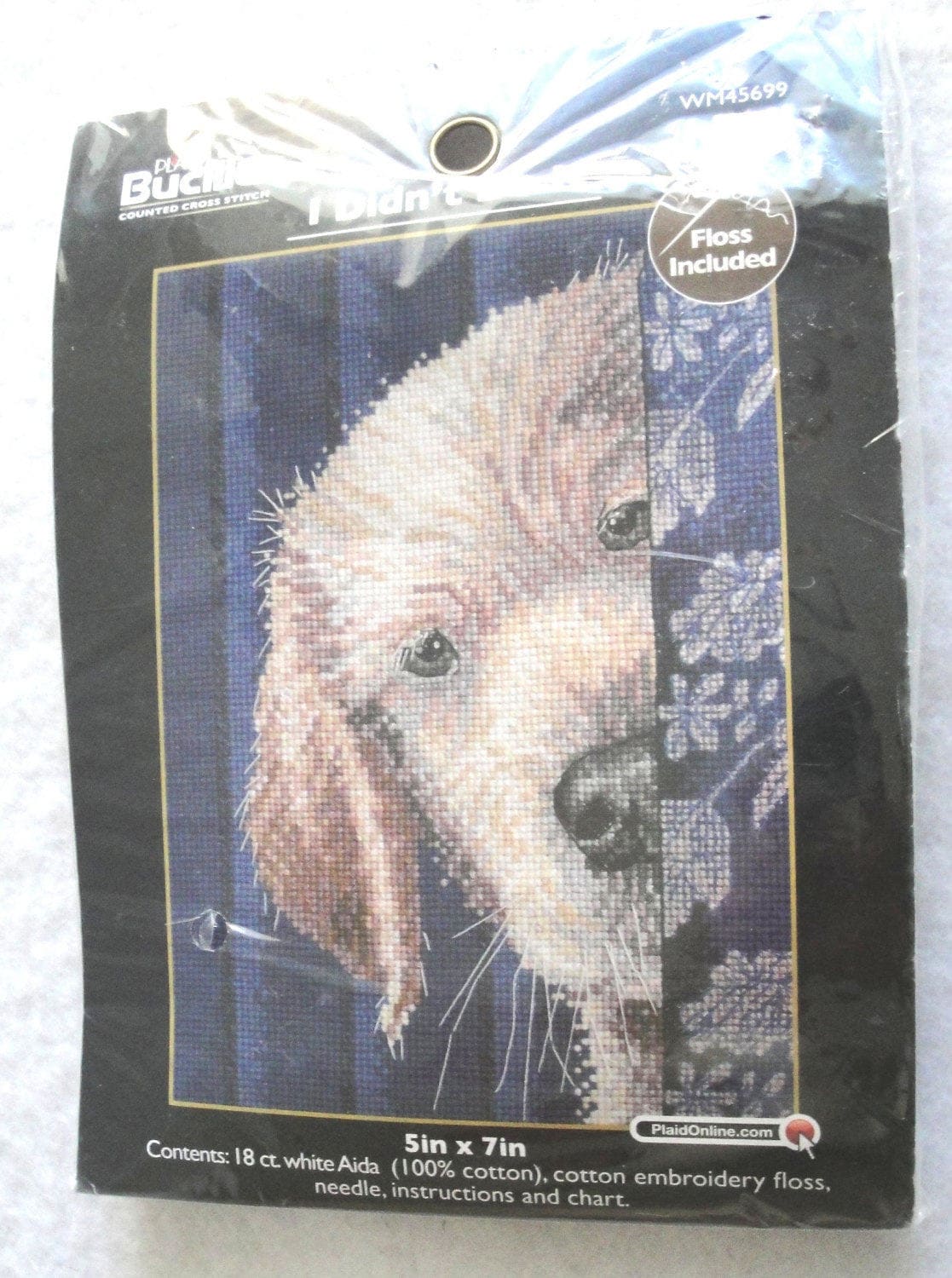 Kit Poodle Dog Cross Stitch Chart