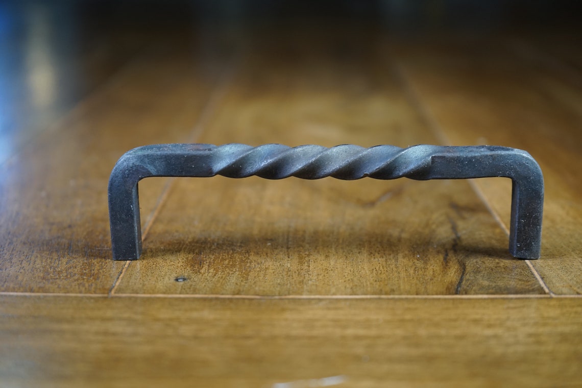 Authentic Spanish style pull Iron farmhouse knob Etsy