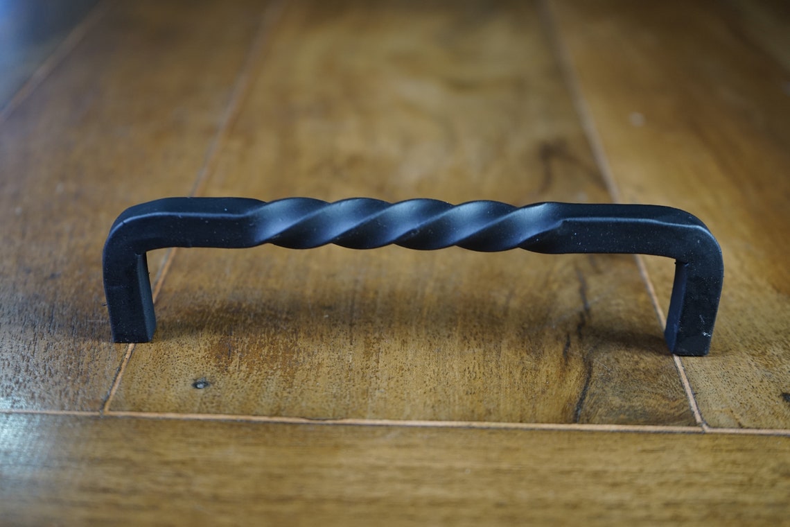 Authentic Spanish style pull Iron farmhouse knob Etsy