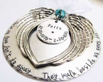 memorial ornaments etsy