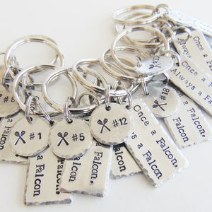 Sports Key Ring, Team Gifts, Sports Banquet Gifts, Lacrosse Key Rings, Lacrosse Keychain, Sport Keychain Personalized Key Ring, Coach Gift