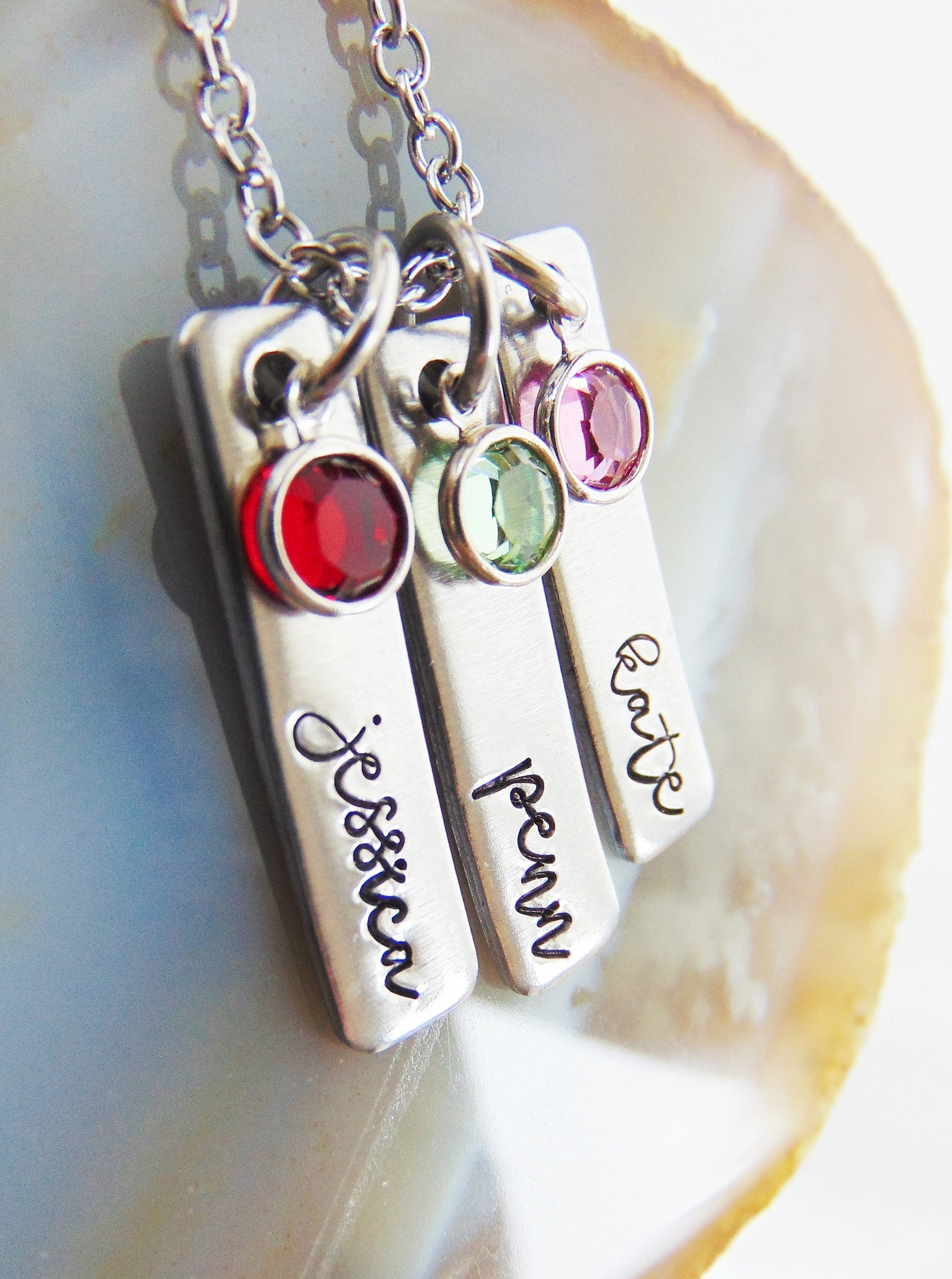 Mothers Day Personalized Necklace Mother's Day Gift Gift Etsy