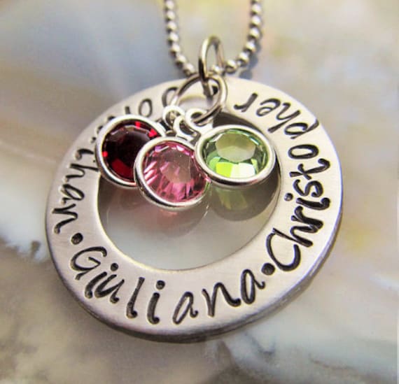 custom mothers necklace