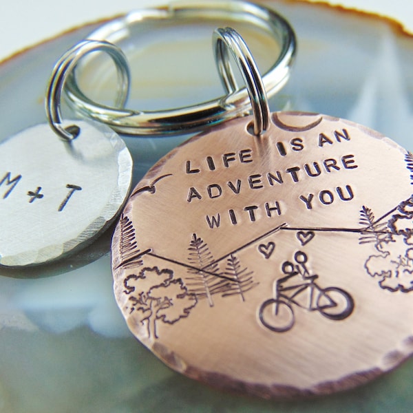 Bike Key Ring Etsy