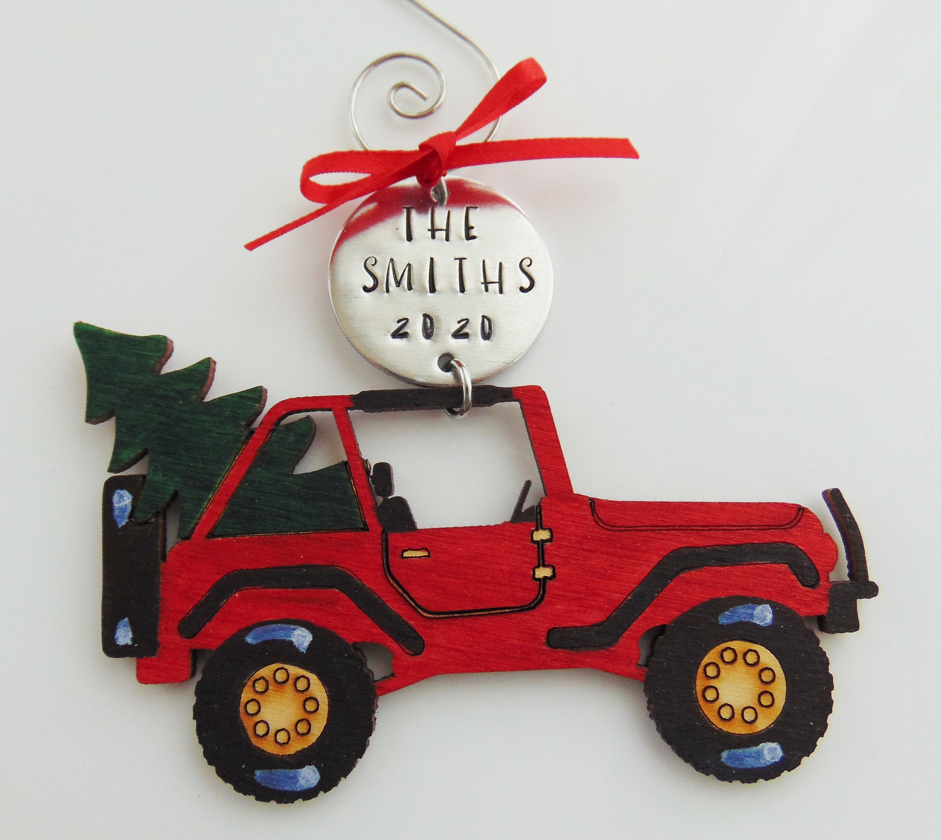 Jeep Wrangler Ornament - Etsy