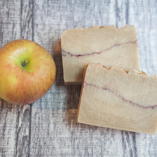Honey Apple Harvest Soap - Shea Butter Soap - Handcrafted and Handcut