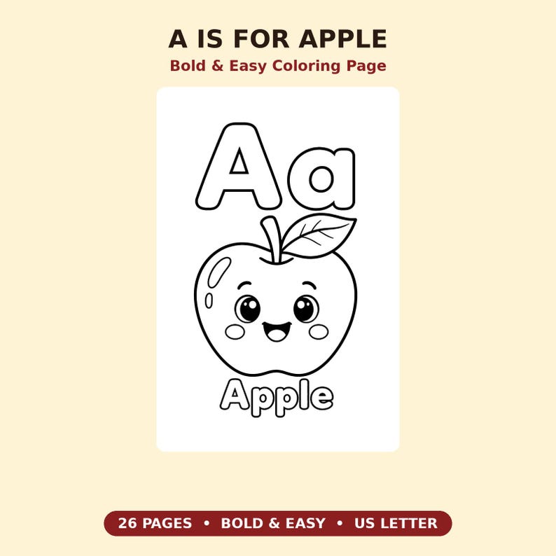 Alphabet Coloring Pages, ABC Worksheets for Kids, Preschool Alphabet ...
