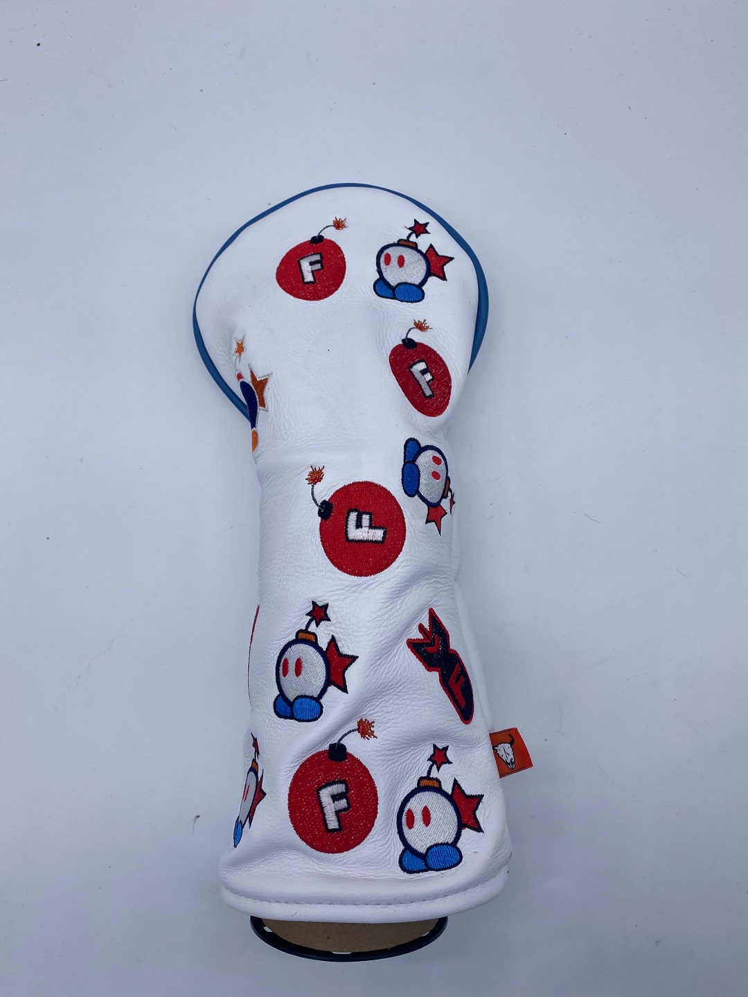 Leather Golf Head Cover Etsy