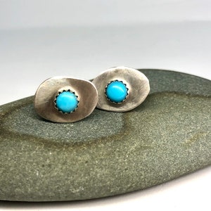 Mini Turquoise Stud Earrings