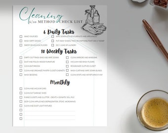 6/10 Cleaning Method Checklist
