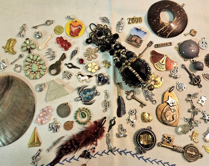 75+ Vintage to Modern Mixed Random Charms or Pendants Lot (209) - Etsy