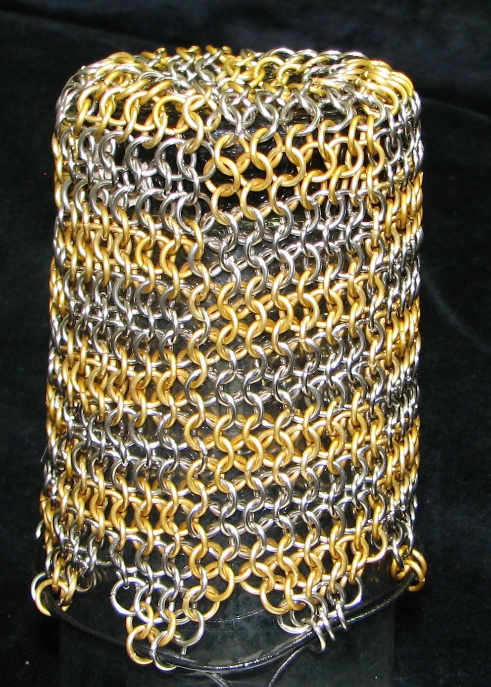 Chainmail Dice Bag W/color Square Pattern Etsy India