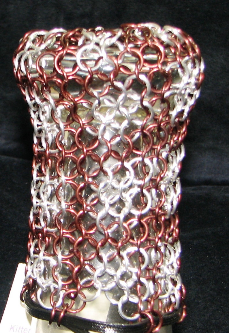 Custom Chainmail Dice Bag W/check Pattern Etsy